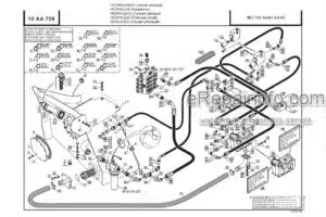 Photo 5 - Manitou MLT741 MLT941 HLSU Genuine Parts Catalog Telehandler 648344