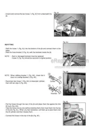 Photo 6 - Manitou MLT845 Series 3-E2 Service Manual Telehandler