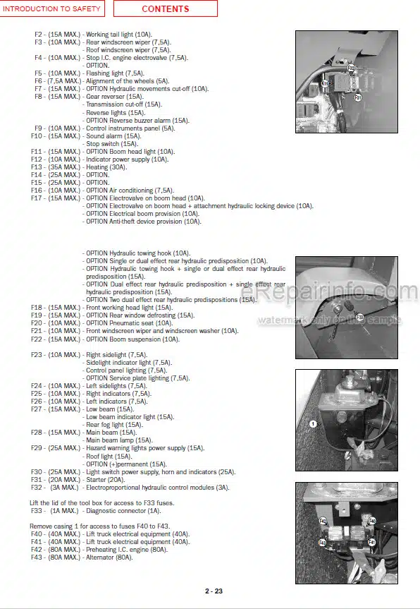 Photo 1 - Manitou MLT741-120LSU Series 2 E2 Operators Manual Telehandler 547852AS
