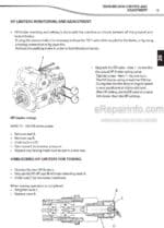 Photo 3 - Manitou MLT 741-120 MLT940-120H Series 3 E3 Repair Manual Telehandler M208EN
