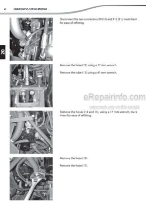 Photo 6 - Manitou MLT630 115D ST5 S1 To MLT730 115D V CP ST5 S1 Repair Manual Telehandler 647973EN