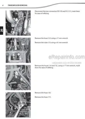 Photo 6 - Manitou MLT630 115D ST5 S1 To MLT730 115D V CP ST5 S1 Repair Manual Telehandler 647973EN