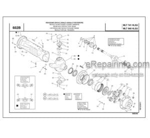 Photo 5 - Manitou MLT840-115PS MLT840-137PS MLT1040-137PS Parts Catalogue Telehandler CD647269