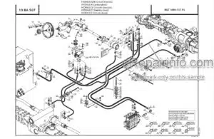 Photo 1 - Manitou MLT840-115PS MLT840-137PS MLT1040-137PS Parts Catalogue Telehandler CD647269