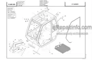 Photo 6 - Manitou MLT845-120 S5 E3 Parts Catalogue Telehandler 648616