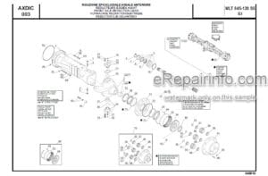 Photo 3 - Manitou MLT845-120 S5 E3 Parts Catalogue Telehandler 648616