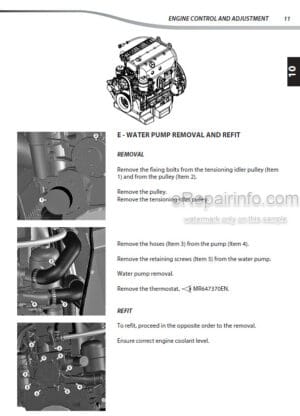 Photo 7 - Manitou MLT845 MT1235 MT1335 MT1435 MT1745 Turbo Series 2 E2 Repair Manual Telehandler 0-1-M120