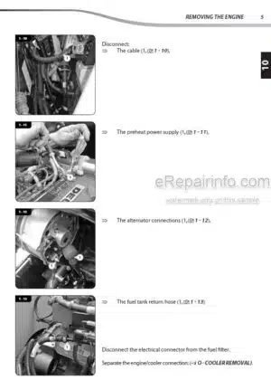 Photo 5 - Manitou MLT845 100D H ST4 S1 MLT845 120D ST4 S1 Repair Manual Telehandler 647819EN