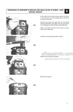 Photo 7 - Manitou MLT845 Series 3-E2 Service Manual Telehandler