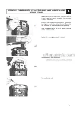 Photo 7 - Manitou MLT845 Series 3-E2 Service Manual Telehandler