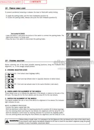 Photo 5 - Manitou MLT940L-120LSU Series 3 E3 Operators Manual Telehandler 547980AS