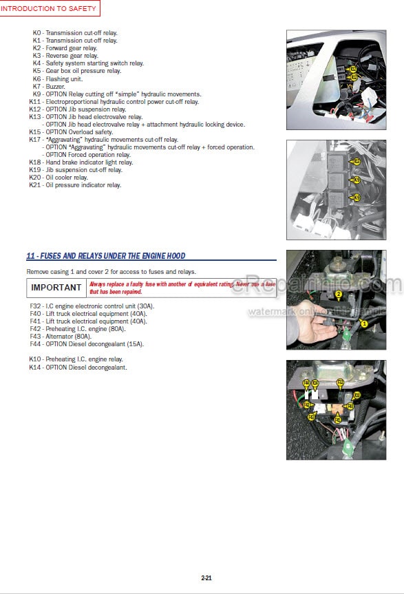 Photo 1 - Manitou MLT940L-120LSU Series 3 E3 Operators Manual Telehandler 547980AS