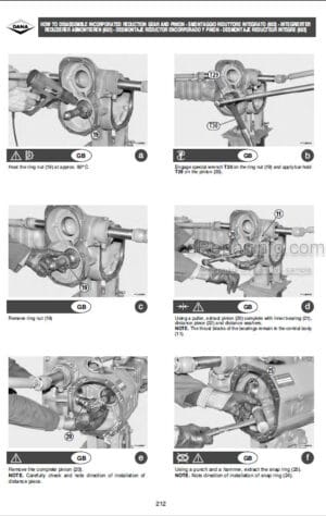 Photo 7 - Manitou MRT1432 MRT1542 MRT1742 M Series Repair Manual Telehandler 10-2-13-M72EN