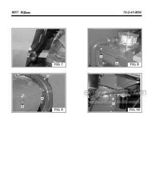 Photo 6 - Manitou MRT3255 MRT-X3255 Privilege Plus ST4 T4F ST3A Repair Manual Telehandler 647488