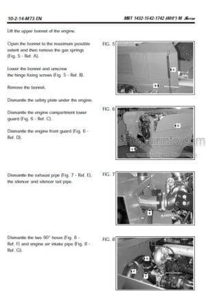 Photo 6 - Manitou MRT1432 MRT1542 MRT1742 M Series Repair Manual Telehandler 10-2-13-M72EN