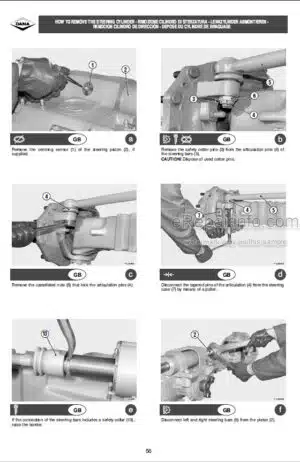 Photo 1 - Manitou MRT1440 MRT1640 MRT1840 Easy Repair Manual Telehandler