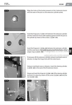 Photo 7 - Manitou MRT1440 MRT1640 MRT1840 Easy Repair Manual Telehandler