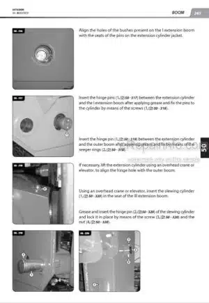 Photo 7 - Manitou MRT1440 MRT1640 MRT1840 Easy Repair Manual Telehandler