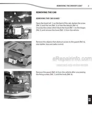 Photo 6 - Manitou MLT634 Service Manual Telehandler 936088