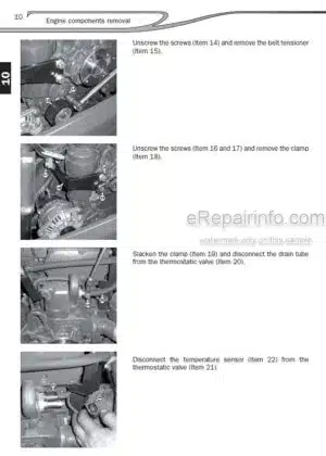 Photo 2 - Manitou MRT1850 MRT2150 MRT2540 Euro 3 Repair Manual Telehandler M146EN