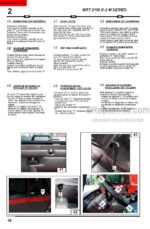 Photo 2 - Manitou MRT2150 M Series E2 Operators Service Manual Telehandler 648315AS SN2