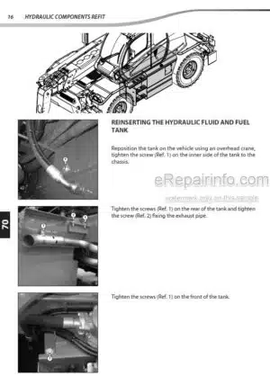 Photo 12 - Manitou MRT2150 Plus ST4 S1 MRT2540 Plus ST4 S1 Repair Manual Telehandler 647585EN