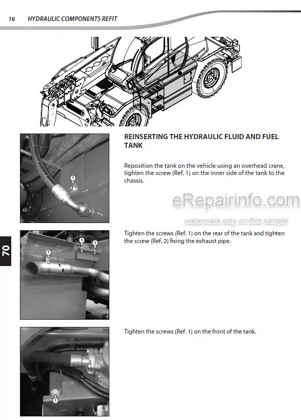 Photo 1 - Manitou MRT2150 Plus ST4 S1 MRT2540 Plus ST4 S1 Repair Manual Telehandler 647585EN