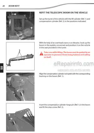 Photo 7 - Manitou MRT2150 Plus ST4 S1 MRT2540 Plus ST4 S1 Repair Manual Telehandler 647585EN
