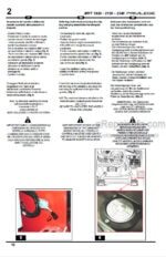 Photo 5 - Manitou MRT2150 Privilege E3 Basket Use Manual Telehandler Basket 648393D