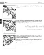 Photo 3 - Manitou MRT2470 Privelege Plus ST4 S1 To MRT-X3050 Privelege Plus ST3A Repair Manual Telehandler 647625EN