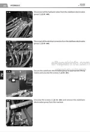 Photo 6 - Manitou MRT3050 MRT-X3050 Privilege ST3A Repair Manual Telehandler 647396EN