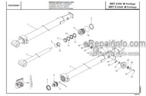 Photo 5 - Manitou MRT3050 Privilege Genuine Parts Catalog Telehandler 648388
