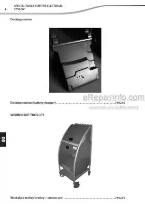 Photo 6 - Manitou MLT 741-120 MLT940-120H Series 3 E3 Repair Manual Telehandler M208EN