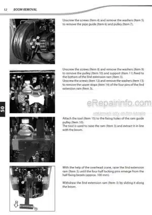 Photo 6 - Manitou MRT3050 Privelege Plus ST4 S1 To ST-X2470 Privelege Plus ST3A S1 Repair Manual Telehandler 647625EN