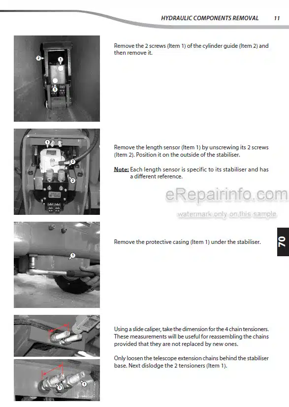 Photo 1 - Manitou MRT32500 Privilege Plus ST4 T4 F MRT-X3255 Privilege Plus ST3A Repair Manual Telehandler 647488EN