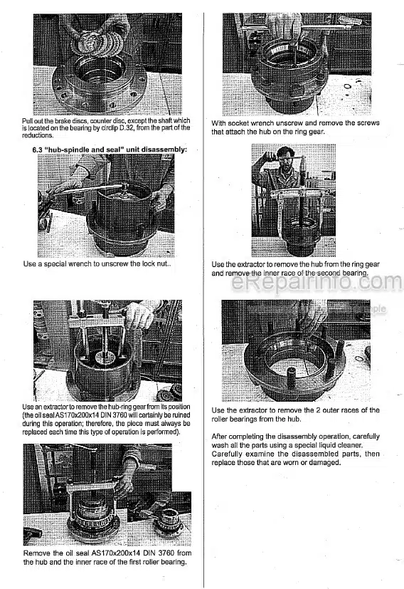 Photo 1 - Manitou CD15P To CG35P Parts Catalogue Forklift 547926