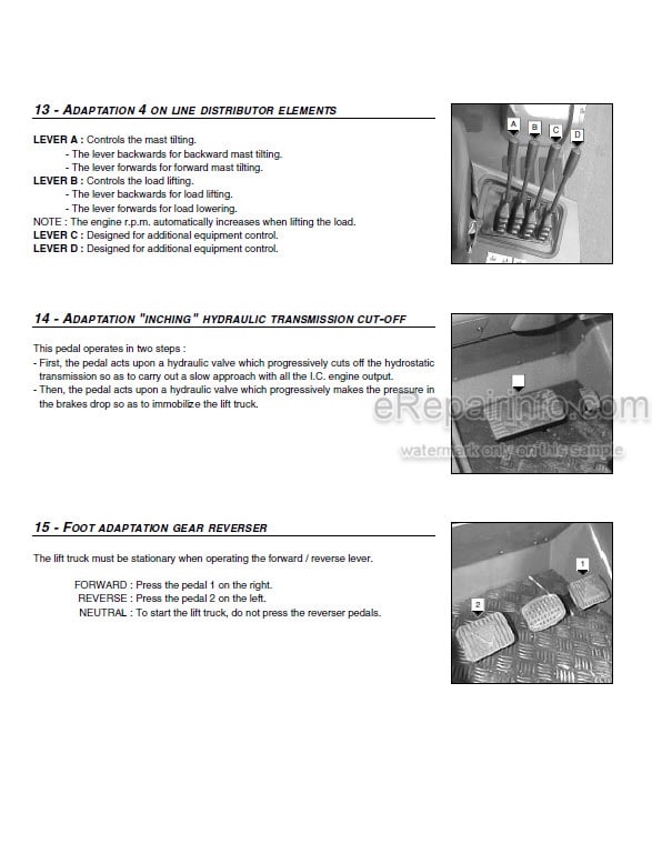 Photo 1 - Manitou MSI20D To MSI30D Buggie Operators Manual Forklift 547041EN SN2