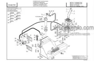 Photo 2 - Manitou MSI30D MH25-4 Turbo Series 2 E3 Parts Manual Forklift 647000P