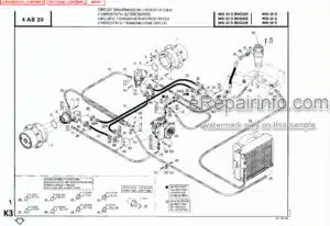 Photo 5 - Manitou MSI30D Turbo Series 1 E2 Parts Manual Forklift 547924