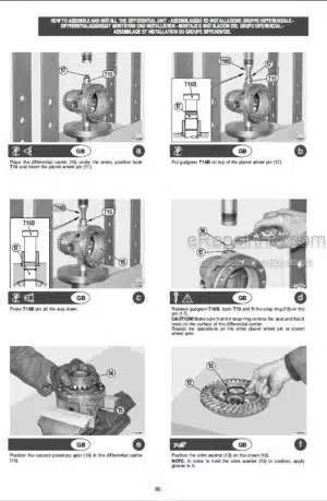 Photo 10 - Manitou MSI40H MSI50H Serie 1 E2 Repair Manual Forklift 73191