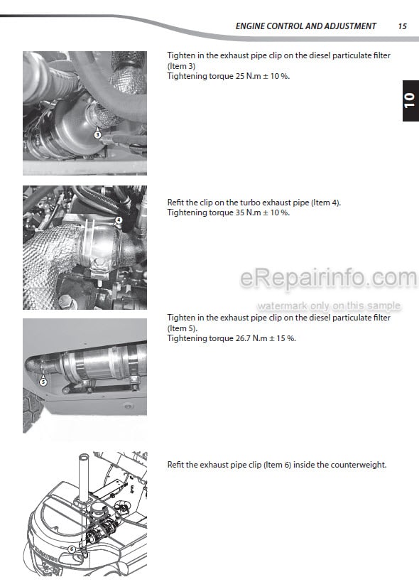 Photo 1 - Manitou MSI40T S3 STB3 MSI50T S3 STB3B Repair Manual Forklift 647180EN