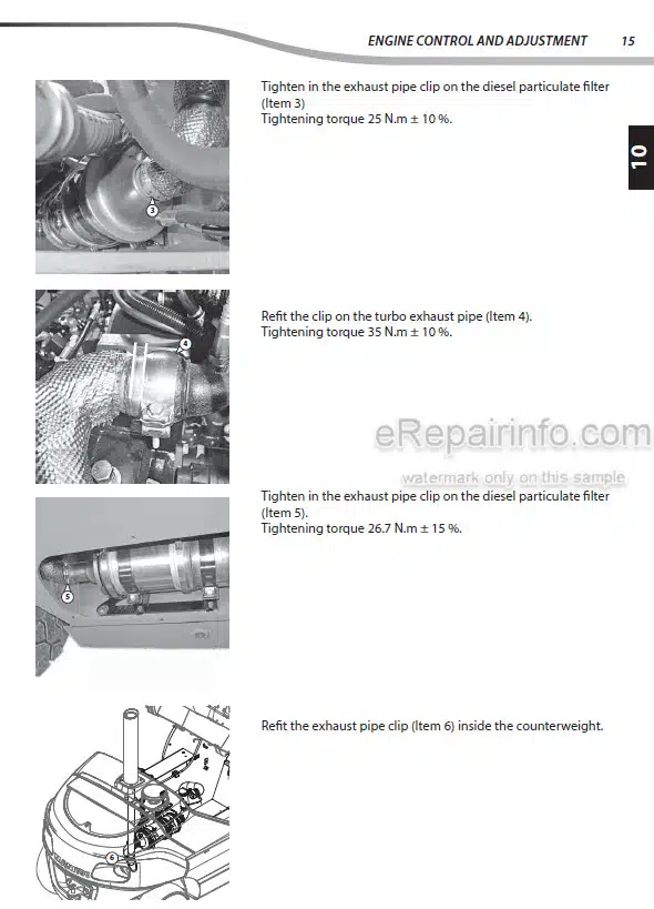 Photo 1 - Manitou MSI40T S3 STB3 MSI50T S3 STB3B Repair Manual Forklift 647180EN