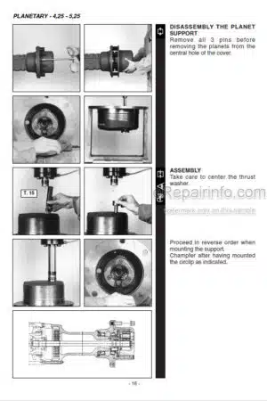 Photo 8 - Manitou MSI40 MSI50 Repair Manual Forklift 547783EN