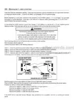 Photo 4 - Manitou MSI50D Operators Service Manual Forklift 47974AS