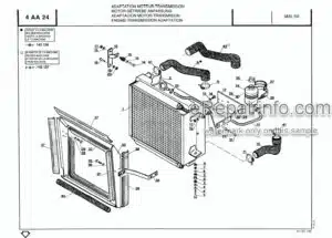 Photo 9 - Manitou MSI50D Parts Manual Forklift 47974P