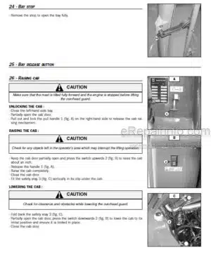 Photo 4 - Manitou MSI50H Series 1 E2 Operators Manual Forklift 547886ASD