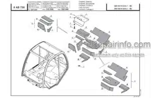 Photo 8 - Manitou MSI50H Series 1 E2 Parts Manual Forklift 547886P