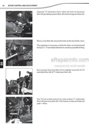 Photo 1 - Manitou MT-X1441-100P PS SLT LSU ST3A S1 To MT-X1841A-100P PS SLT LSU ST3A S1 Repair Manual Telehandler 648943EN