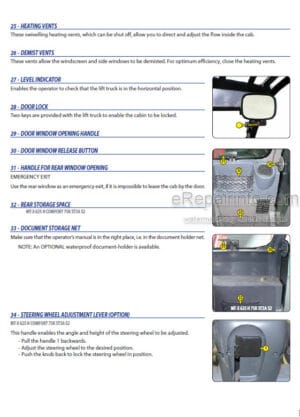 Photo 5 - Manitou MT-X733S Operators Manual Telehandler 647886EN