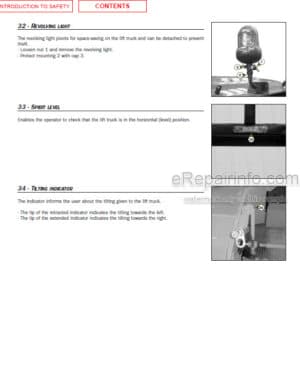 Photo 6 - Manitou MT940L-TW 120LS Series 2 Operators Service Manual Telehandler 547751AS